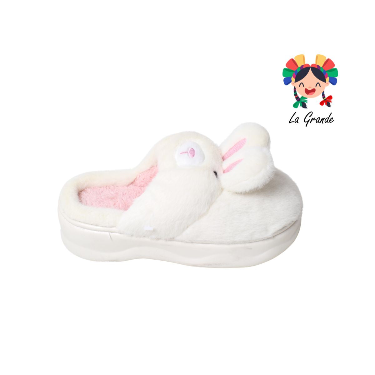 A-5052 TIGRE Multicolor Conejito Pantufla para Dama