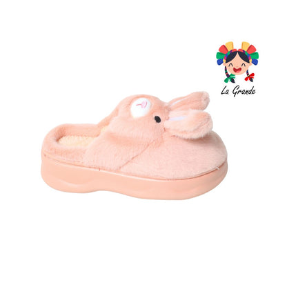 A-5052 TIGRE Multicolor Conejito Pantufla para Dama