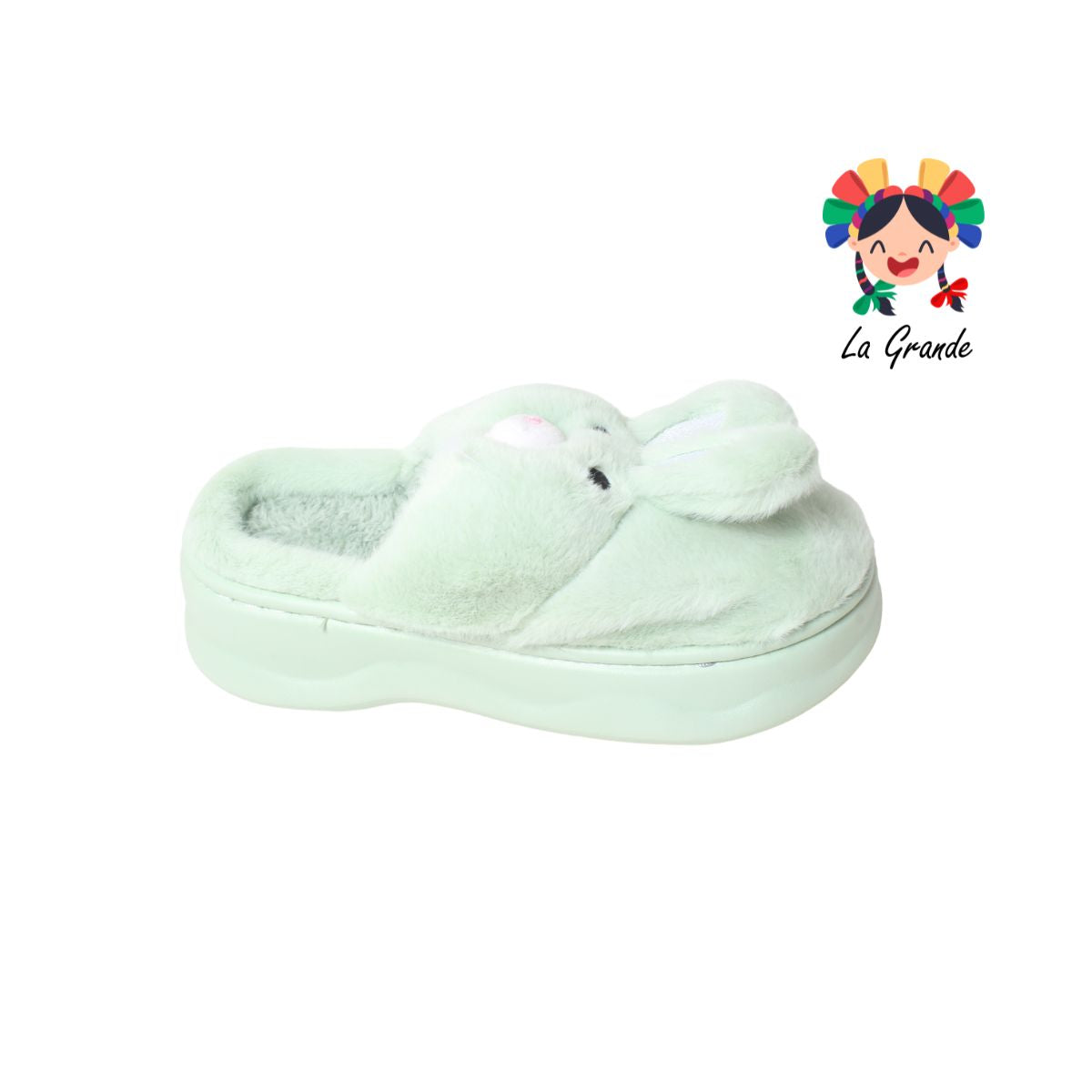 A-5052 TIGRE Multicolor Conejito Pantufla para Dama