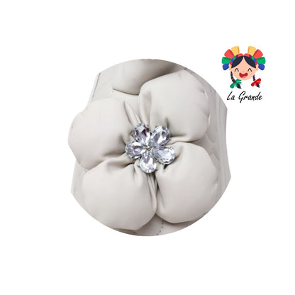 A-5173 ZXXG Multicolor Flor con Brillos Pantufla Afelpada para Dama