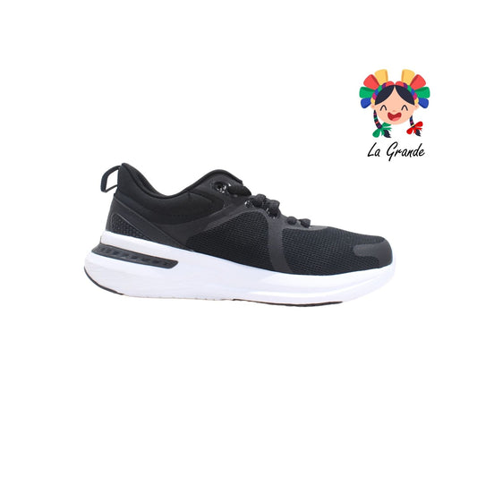 A1779J COURT Negro Tenis Deportivo para Joven y Dama