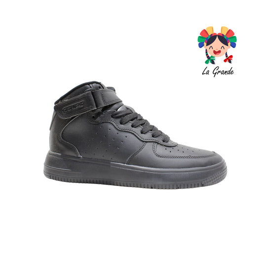 A2993-COURT Negro Piel Tenis para Caballero