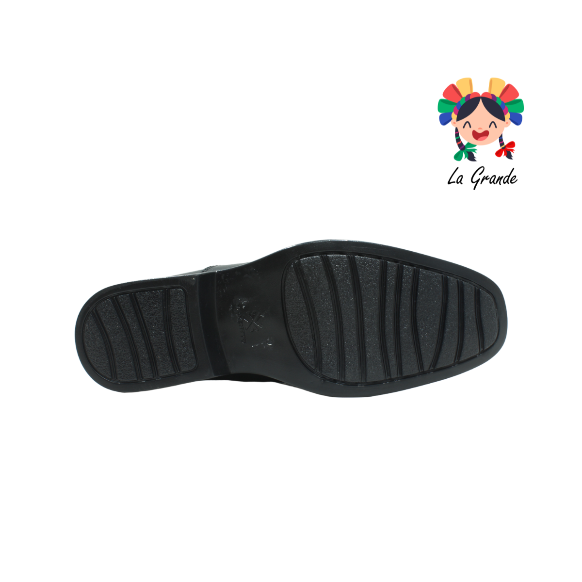A90 VIAKENTTO Negro Venecia Piel Zapato de Vestir para Caballero
