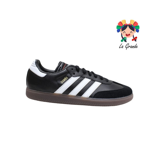 SAMBA ADIDAS Negro Blanco Gamuza Tenis Importado Original para Caballero