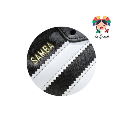 SAMBA ADIDAS Negro Blanco Gamuza Tenis Importado Original para Caballero