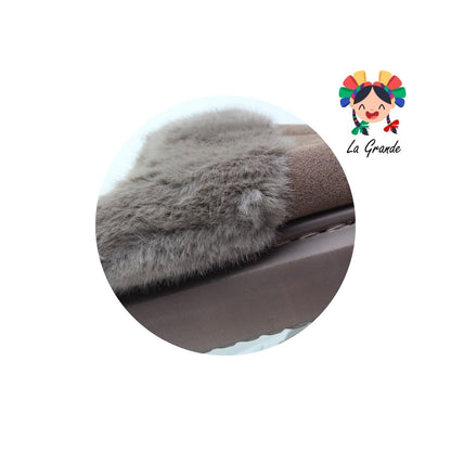 B-6023 ZXXG Multicolor Pantufla Afelpada para Joven y Caballero