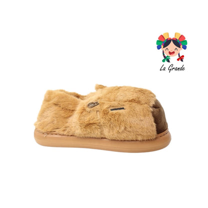B-6039 ZXXG Multicolor Capiba Pantufla Afelpada para Joven y Caballero