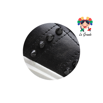 B-1 BRONE Negro Negro Charol Sint Tenis Casual para Dama