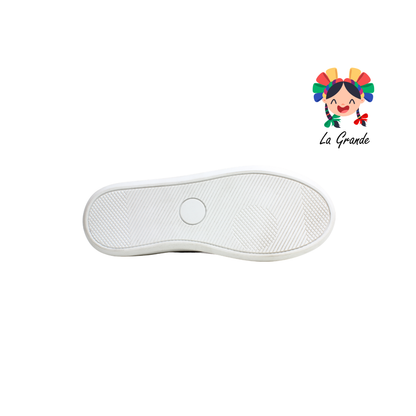 B-1 BRONE Negro Negro Charol Sint Tenis Casual para Dama