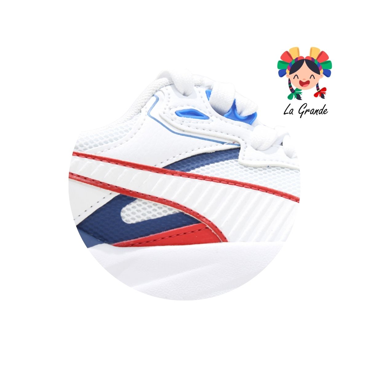 BMW TRINITY PUMA Bco Az Rojo Tenis Deportivo Original para Joven y Dama