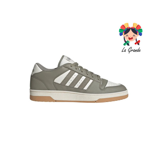 BREAK START ADIDAS Verde Beige Tenis Importado Original para Caballero