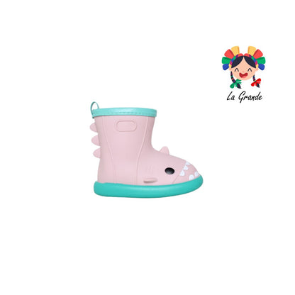 C-129 RAIN BOOTS Multicolor Bota De Hule para Bebé, Niña y Niño