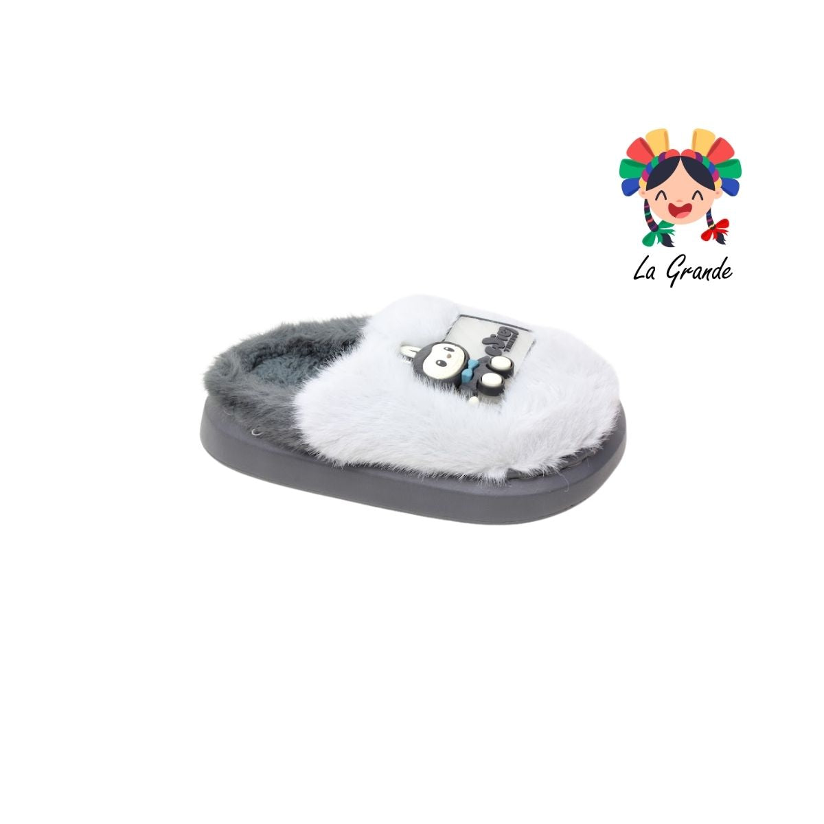 C-4030 ZXXG Multicolor Labubu Pantufla para Niña y Niño