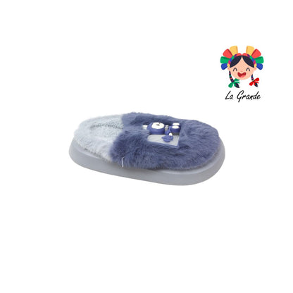 C-4030 ZXXG Multicolor Labubu Pantufla para Niña y Niño