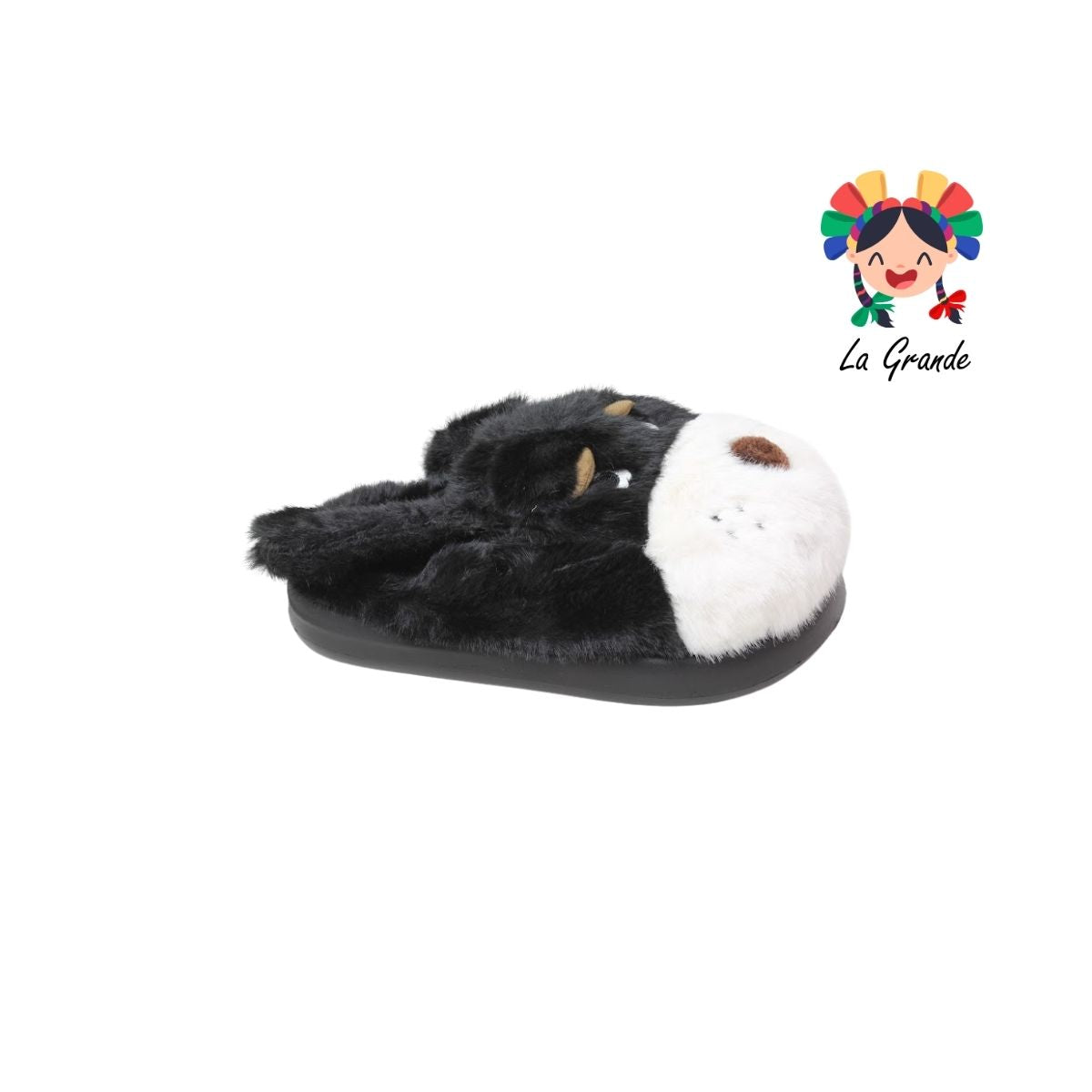 C-4155 ZXXG Multicolor Perrito Pantufla Afelpada para Niña y Niño