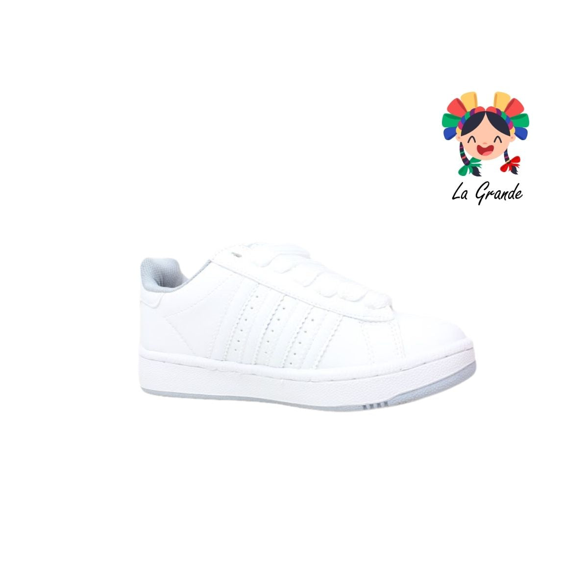 C-888 CUPRA Bco Bco Gris Sint Tenis Casual para Dama y Joven