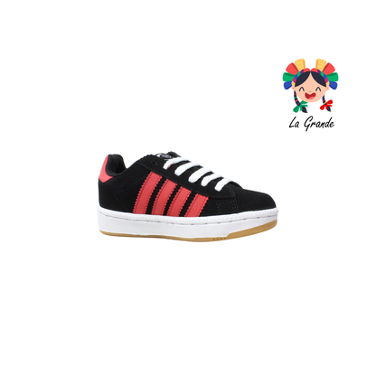 C-888 CUPRA Negro Ferrar Dakar Sint Tenis Casual para Niña y Niño