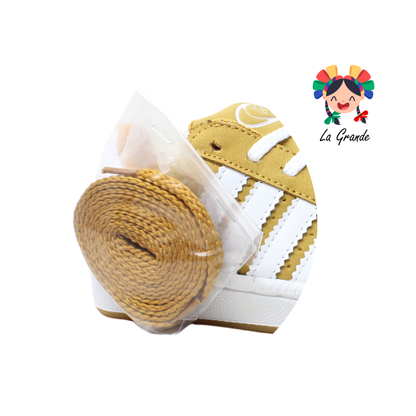 C-888 CUPRA Ocre Blanco Hunting Sint Tenis Casual para Niña y Niño