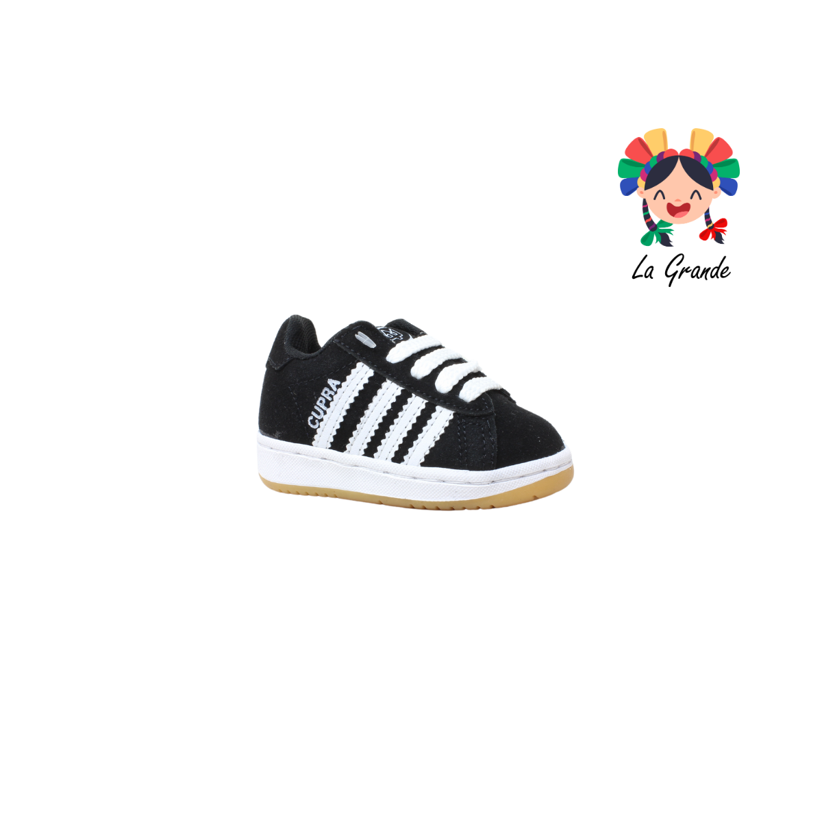 C-888 CUPRA Negro Blanco Dakar Sint Tenis Casual para Bebé,Niña,Niño,Dama y Joven
