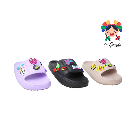 C008 PIN TOP SANDAL Multicolor Sandalia de Baño o Playa para Dama
