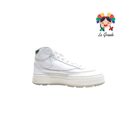 CL THR REEBOK Bco Beige Vde Tenis Original Importado para Joven y Dama