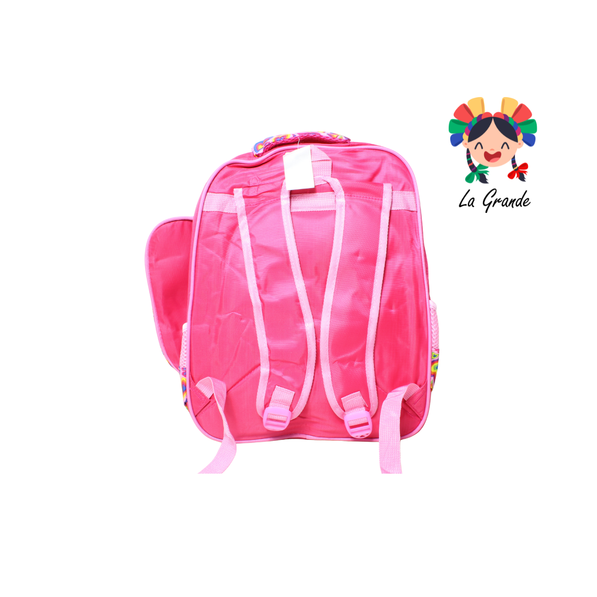 033 Kurom Mochila Fucsia Combo con Luces