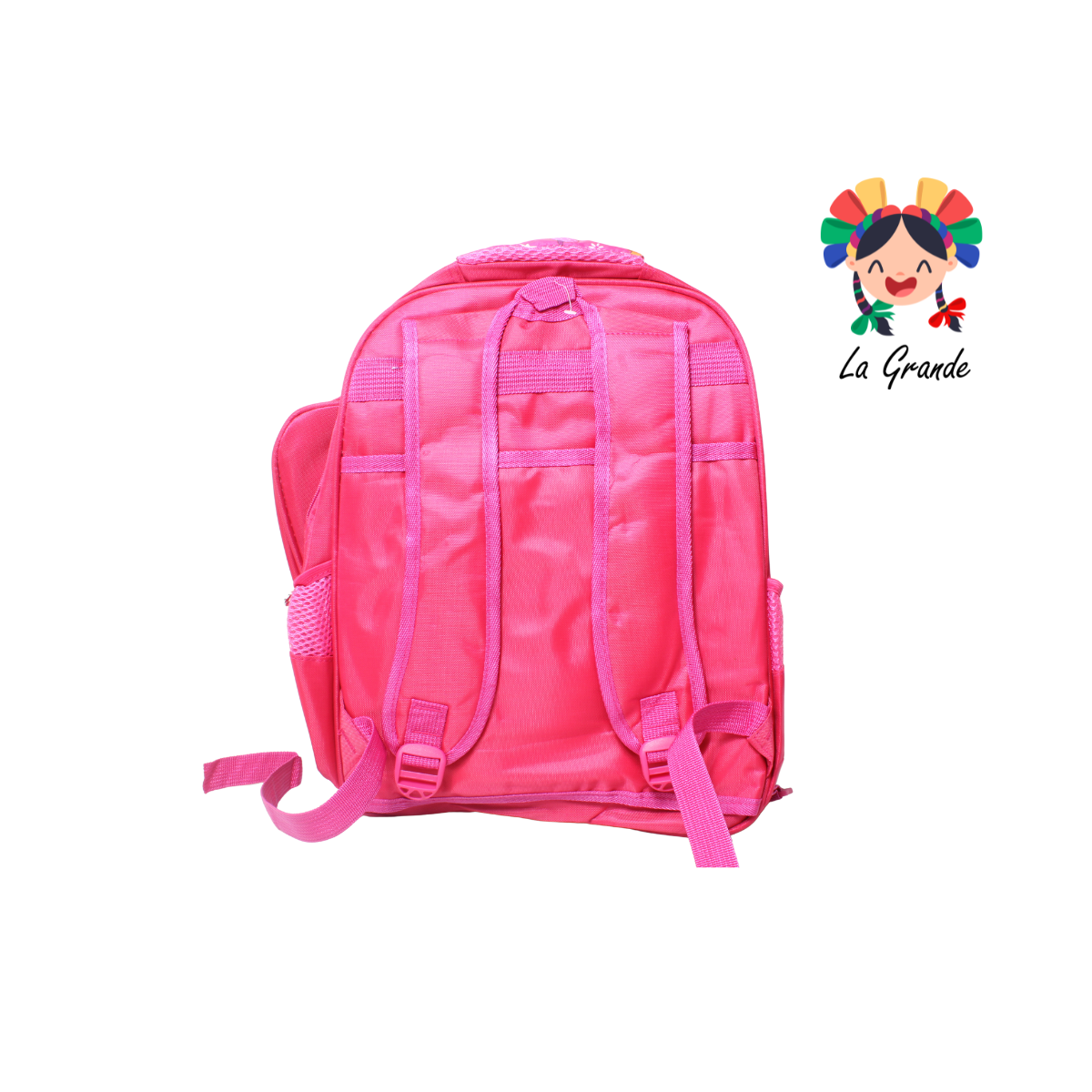 033 Rose Mochila Fucsia Combo con Luces