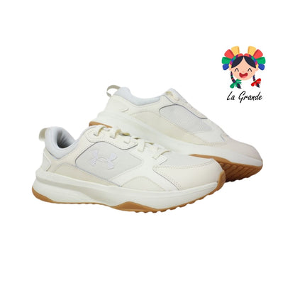 Charged Edge UNDER ARMOUR Café Blanco Tenis Deportivo Original Importado para Caballero