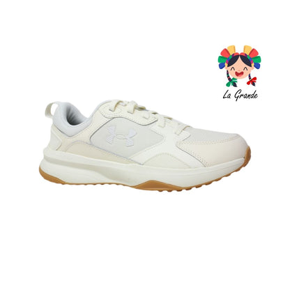 Charged Edge UNDER ARMOUR Café Blanco Tenis Deportivo Original Importado para Caballero