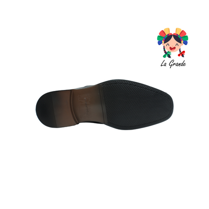 D917 VIAKENTTO Negro Barcelona Piel Bota Casual para Caballero