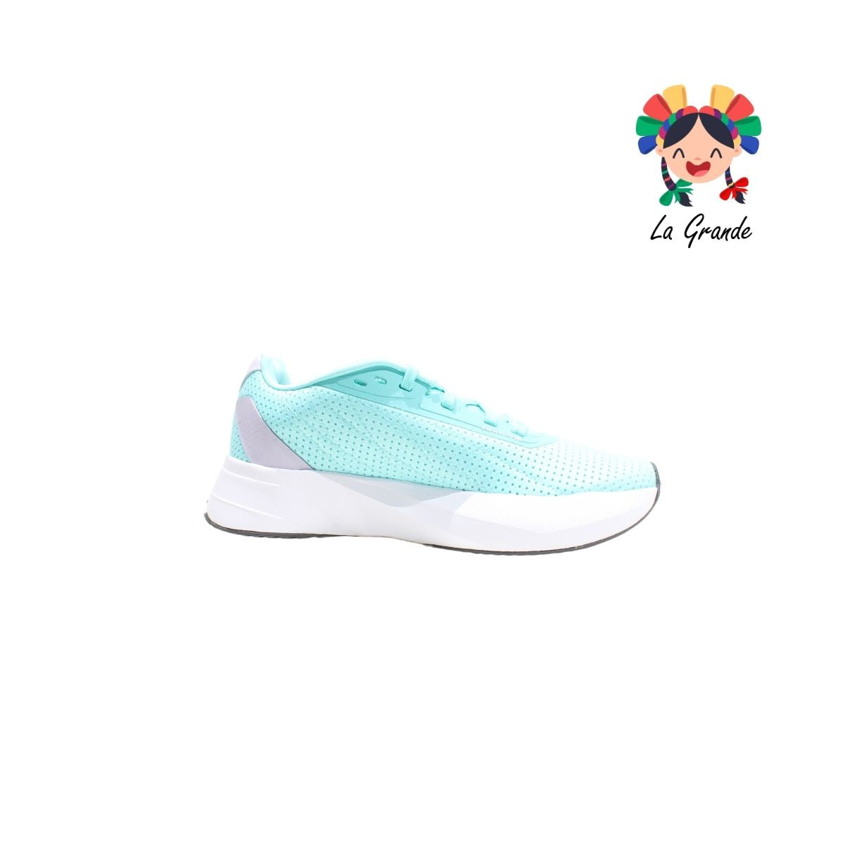 DURAMO SL W ADIDAS Vde Agua Bnco Tenis Deportivo Original Importado para Dama