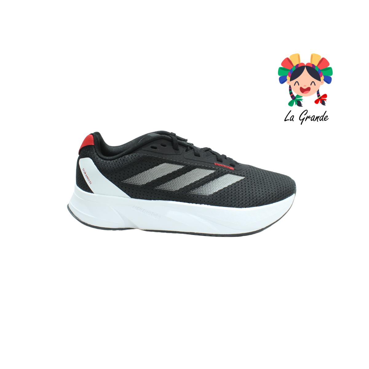 DURAMO ADIDAS Negro Tenis Importado Original para Caballero
