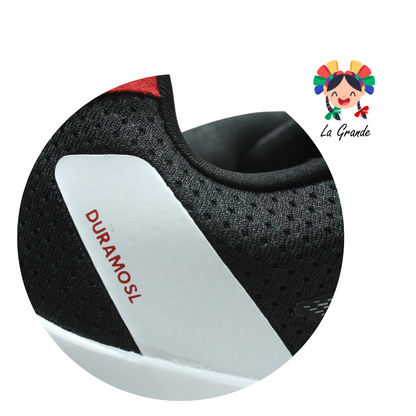 DURAMO ADIDAS Negro Tenis Importado Original para Caballero