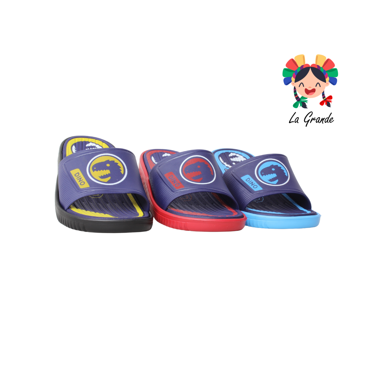 E6168 LUOFU Multicolor Sandalia Confort o de Baño para Niño
