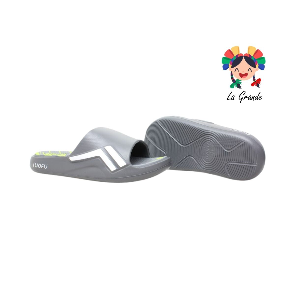 E6213 LUOFU Multicolor Sandalias Ortopedicas para Caballero