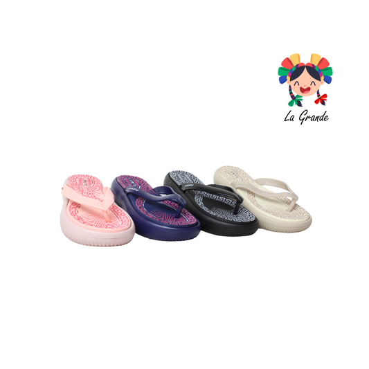 E7204 LUOFU Multicolor Sandalia Ortopédica para Dama