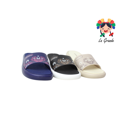 E7208 LUOFU Multicolor Sandalia Ortopédica para Dama