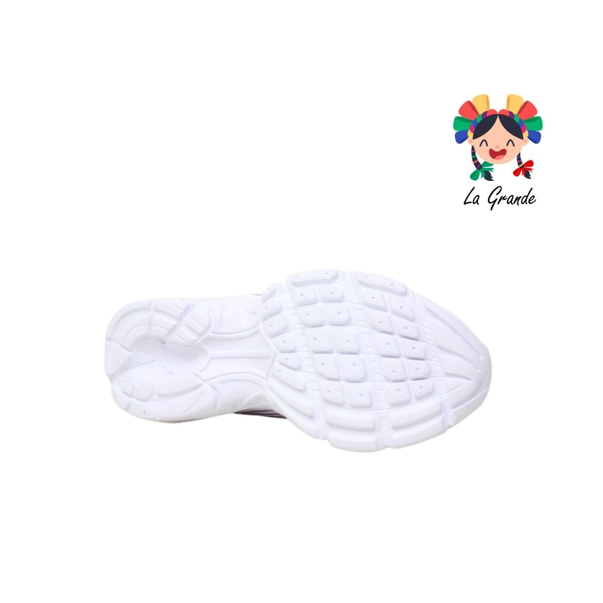F6 NEW LINE Blanco Lila Tenis Deportivo para Niña y Dama