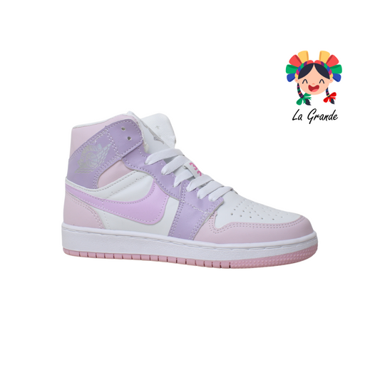 FORCE X-PLOD Blanco Lila Rosa Tenis Casual para Dama