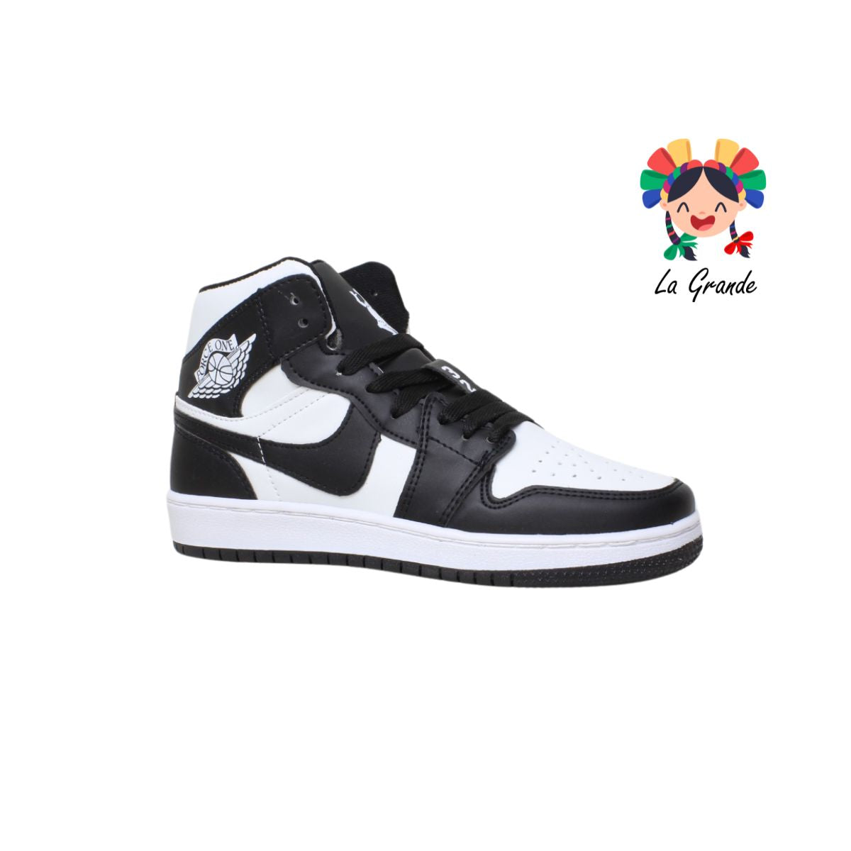 FORCE X-PLOD Negro Blanco Sint Tenis Casual para Joven y Caballero