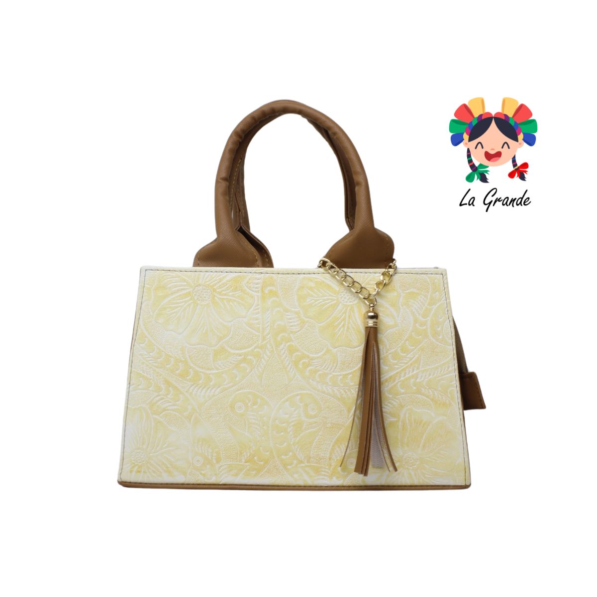 Flores Amarillas Bolsa de Mano para dama