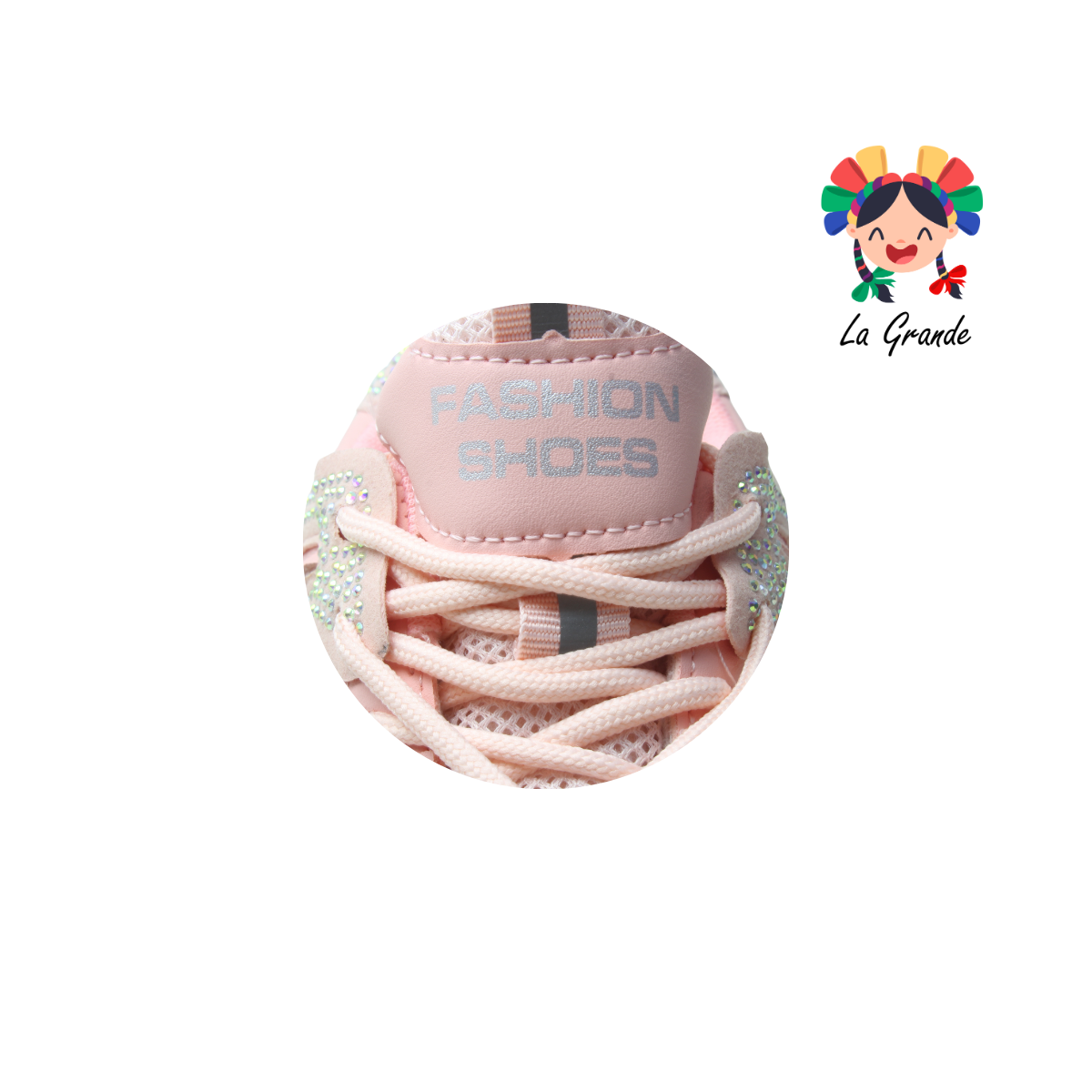 G04-1C FOSUM Rosa Sint Tenis Casual Estilo Urban para Dama