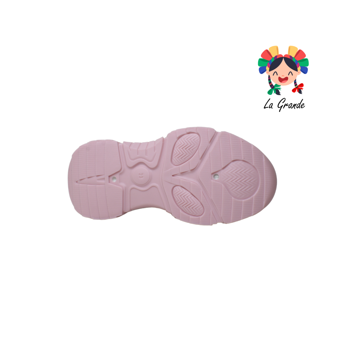 G06-1C FOSUM Rosa Textil Tenis Casual Estilo Urban para Dama