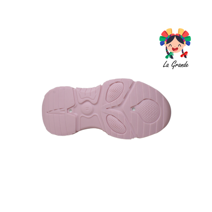 G06-1C FOSUM Rosa Textil Tenis Casual Estilo Urban para Dama