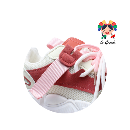 G06-2B FOSUM Rosa Textil Tenis Casual Estilo Urban para Dama