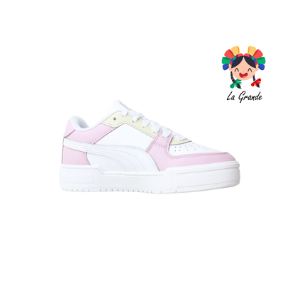 CA Pro Classic PUMA Bco Rosa Latte Piel Tenis Casuales Importados para Dama