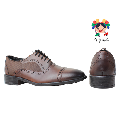 H22544 STEFANNO BOZZOLI Zanahoria Piel Zapato de Vestir para Caballero