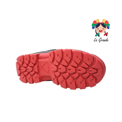 Hotmail CROSS-X Negro Rojo Sint  Bota Industrial sin Casco para Caballero