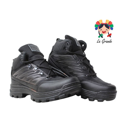 Hotmail CROSS-X Negro Total Sint Bota Industrial sin Casco para Caballero