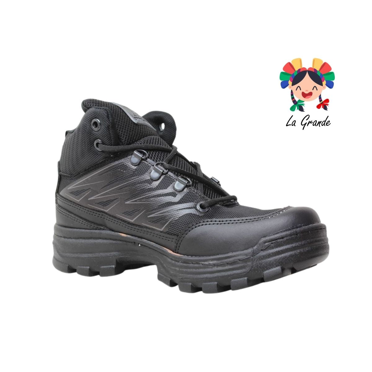 Hotmail CROSS-X Negro Total Sint Bota Industrial sin Casco para Caballero